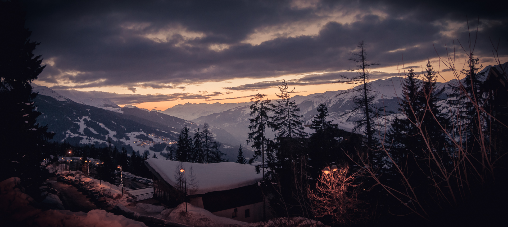 Les Arcs evening